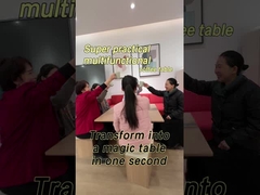 লিফট-টপ ফোল্ডেবল কফি টেবিল 4 টি স্টুল এবং লিভিং রুমের আসবাবপত্র ব্যবহারের জন্য স্টোরেজ সহ