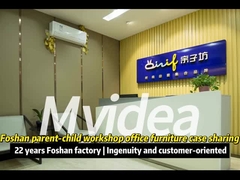 আধুনিক নকশা সহজ ফ্যাশন অস্বাভাবিক ডেস্ক থেকে ছয় আসনের অফিস আসবাবপত্র