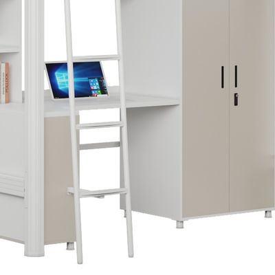 Beautiful and practical, with bed curtain and bed curtain frame single student apartment bed from Myidea Support customization