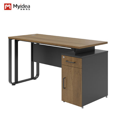 Myidea Customized Office Desk with Steel Legged Independent Desk Storage Space and Document/Data Storage Supervisor