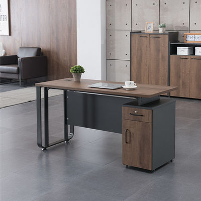 Myidea Customized Office Desk with Steel Legged Independent Desk Storage Space and Document/Data Storage Supervisor