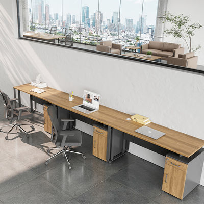 Myidea Customized Office Desk with Steel Legged Independent Desk Storage Space and Document/Data Storage Supervisor