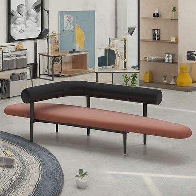 Nordic Light Luxury Backrest Chair Perfect for Office Work Designer , Coffee Shop Soft Bag Chair Simple Stool Narrow and Long Dining Stool