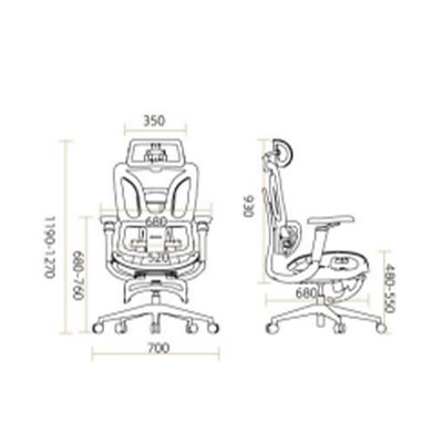 Ergonomic Chair 9D Armrest Computer Chair Home Comfortable Sedentary Office Chair Study Chair Gaming Chair Reclining