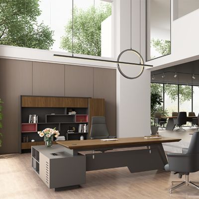 Office Desk Simple Modern CEO Desk Manager Desk Supervisor Desk Large Class Desk Office Computer Desk And Chair Combination Boss Desk