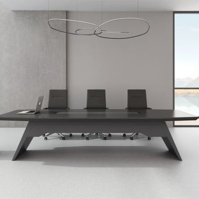 Modern And Stylish Conference Table With Irregular Tabletop For Multi Person Negotiation, Reception Table, Meeting Space, Office Furniture
