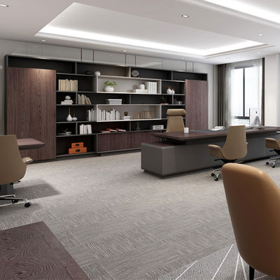 Boss's Office Back Cabinet Dark Luxury Fashion 5-Layer Document Cabinet Wooden Document Cabinet President's Office