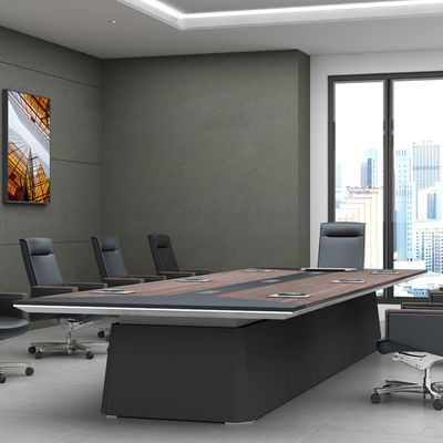 Conference Table, Meeting Room, Office Desk, Simple and Modern Business Negotiation Office, Large and Long Desk Support Customization