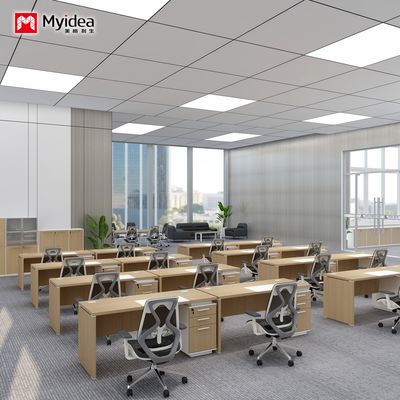 Modern Minimalist Office Desk for Storage, Practical Computer Desk, single-sided Staff Screen Desk