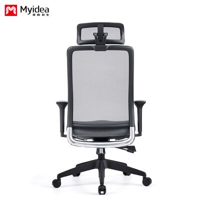 customization Office Breathable Mesh Chair with Adijustable Height, Comfortable Headrest, Ergonomic Chair, Mobil Sik Slide Office Chair