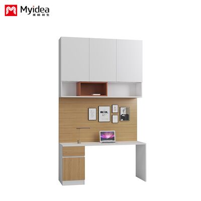 Single Dormitory Desk, Children's Study Desk with Storage Space, Books, Materials, Items, Storage Desk Customization