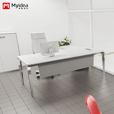 Aluminum Alloy Die-casting Foot Main Desk Supporting Movable Storage Sub Cabine