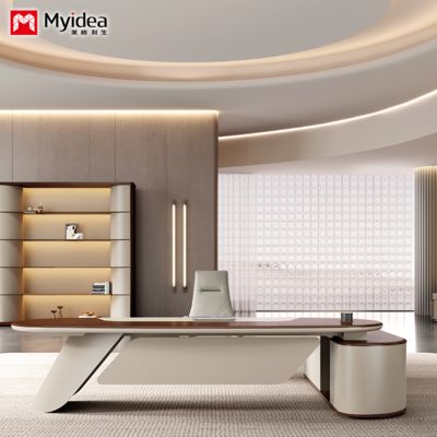 কাস্টমাইজেশন ফ্যাশনেবল, হালকা বিলাসিতা, গ্র্যান্ড বস, এক্সিকিউটিভ ডেস্ক, সিনিয়র এক্সিকিউটিভ ডেস্ক, চেয়ারম্যানের অফিসের ডেস্ক, স্টোরেজ ডেস্ক