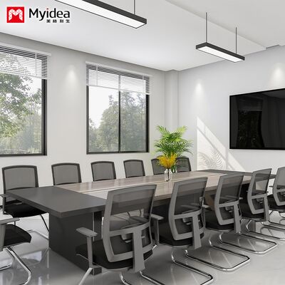 মোরান্দি রঙিন কনফারেন্স টেবিল রুটিং সিস্টেম কোম্পানি অফিস মিটিং রুম রিসেপশন ডেস্ক এবং চেয়ার সমন্বয়